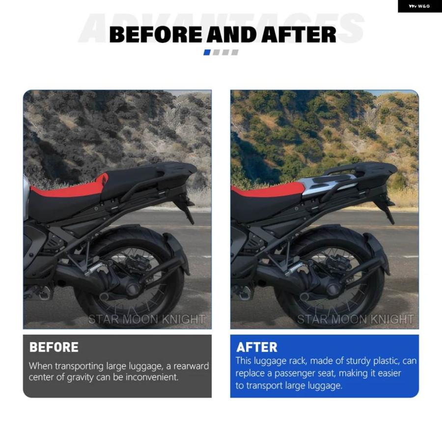 並行輸入品 BMW R1300GS ADV 2024 2025 オートバイ リアプレート タンデムシー トラック_4