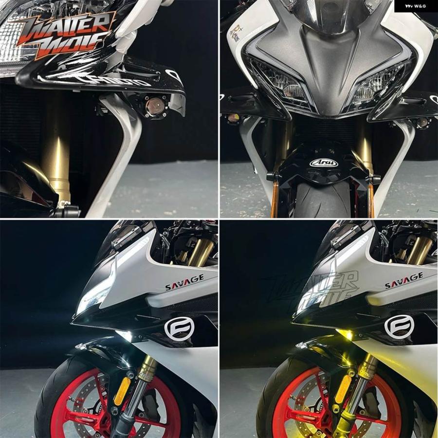 並行輸入品 2025 450SR 12V/60W LED スポットライト補助 フォグランプ ブラケット CFMOTO 450SR-S 450SRS 450 SR SR-S 2022-2024