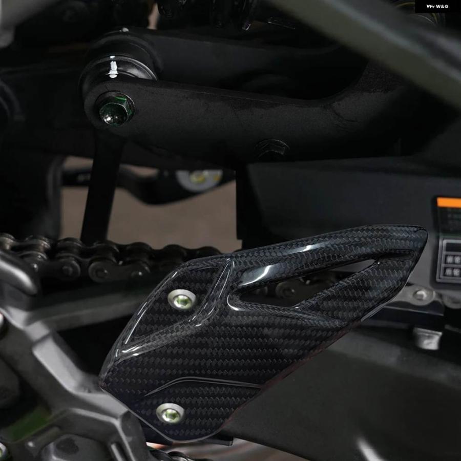 並行輸入品 カーボン バイク フットペダルヒール プロテクター