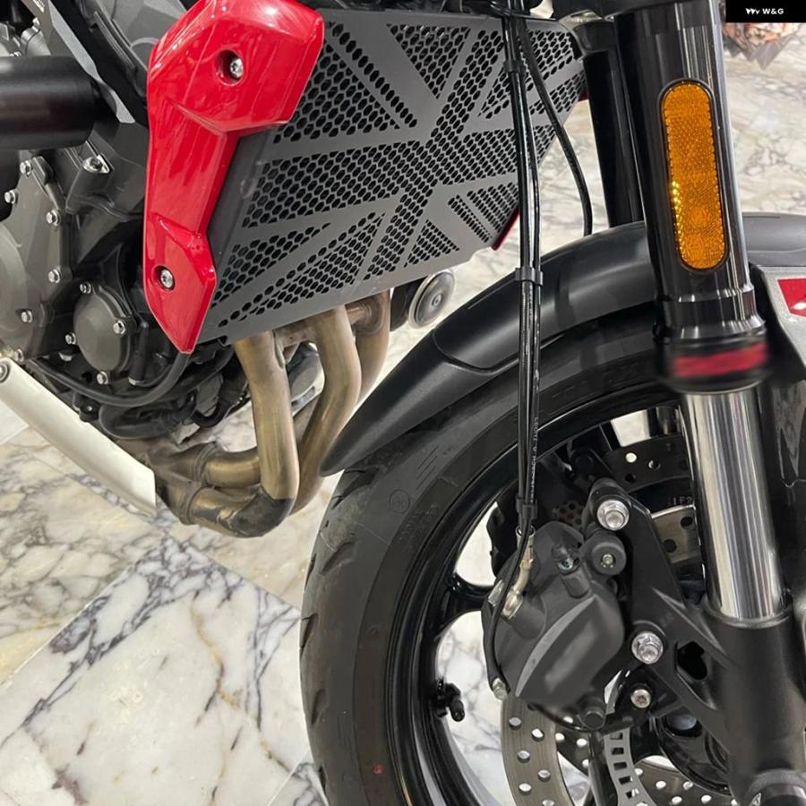 ブランド登録なし - 並行輸入品 2021 2022 TRIDENT660 後押しどろ除け 自動二輪車 エクステンダー マッドガード