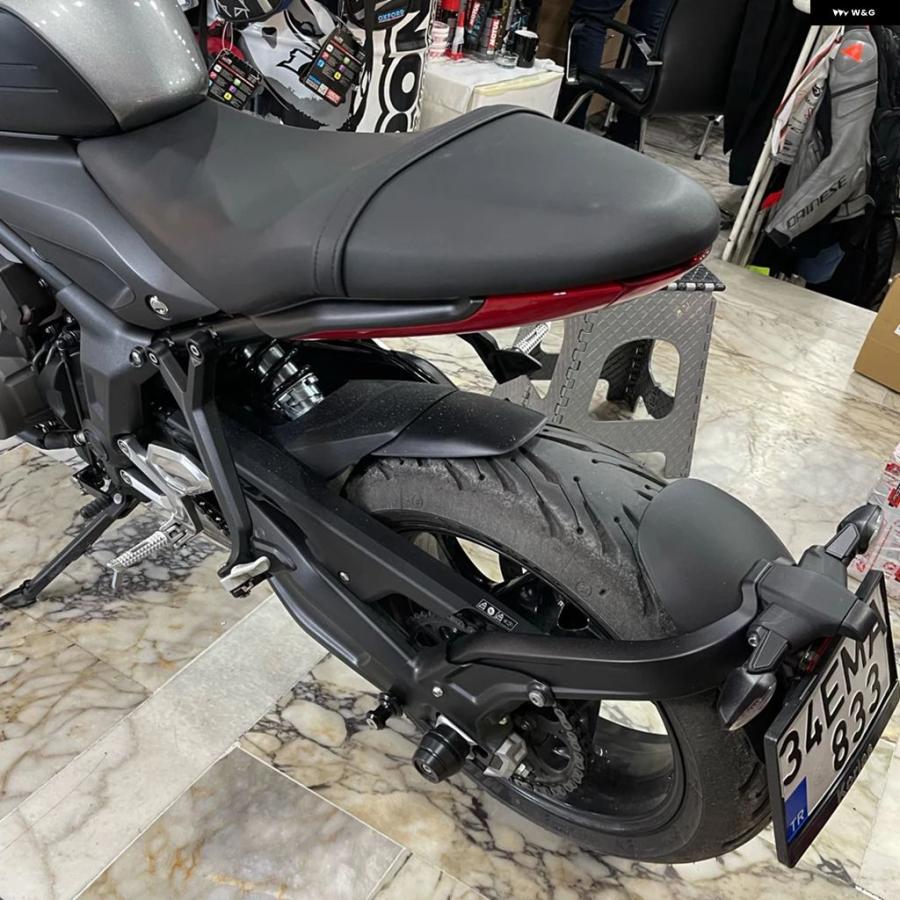 ブランド登録なし - 並行輸入品 2021 2022 TRIDENT660 後押しどろ除け 自動二輪車 エクステンダー マッドガード