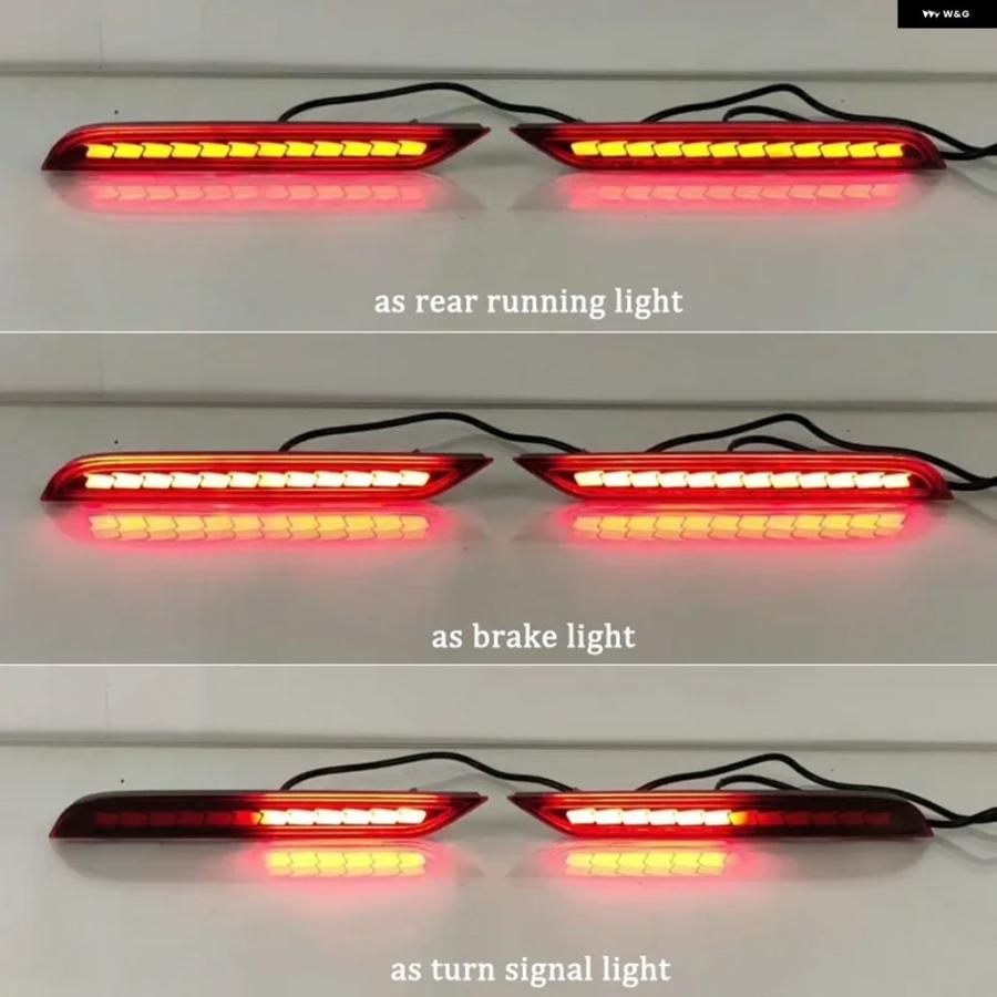 並行輸入品 トヨタ イノーバ 2022 - 23 LED 12V リア バンパー ランプ フォグランプ ブレーキ ウィンカー リフレクター インジケーター テールライト | ブランド登録なし | 05