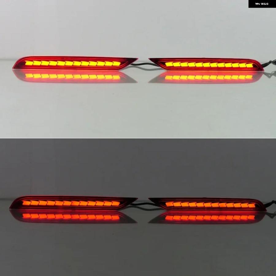 並行輸入品 トヨタ イノーバ 2022 - 23 LED 12V リア バンパー ランプ フォグランプ ブレーキ ウィンカー リフレクター インジケーター テールライト | ブランド登録なし | 06