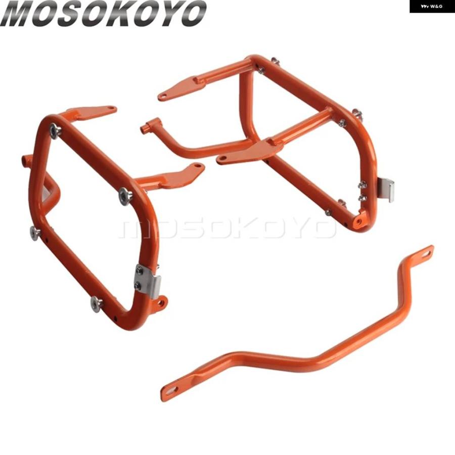 並行輸入品オートバイ サイドラック ラゲッジ サポート ハーレー パンアメリカ 1250 S 1250S RA1250S RA1250 サドルバッグ ブラケット キャリア ホルダ_6