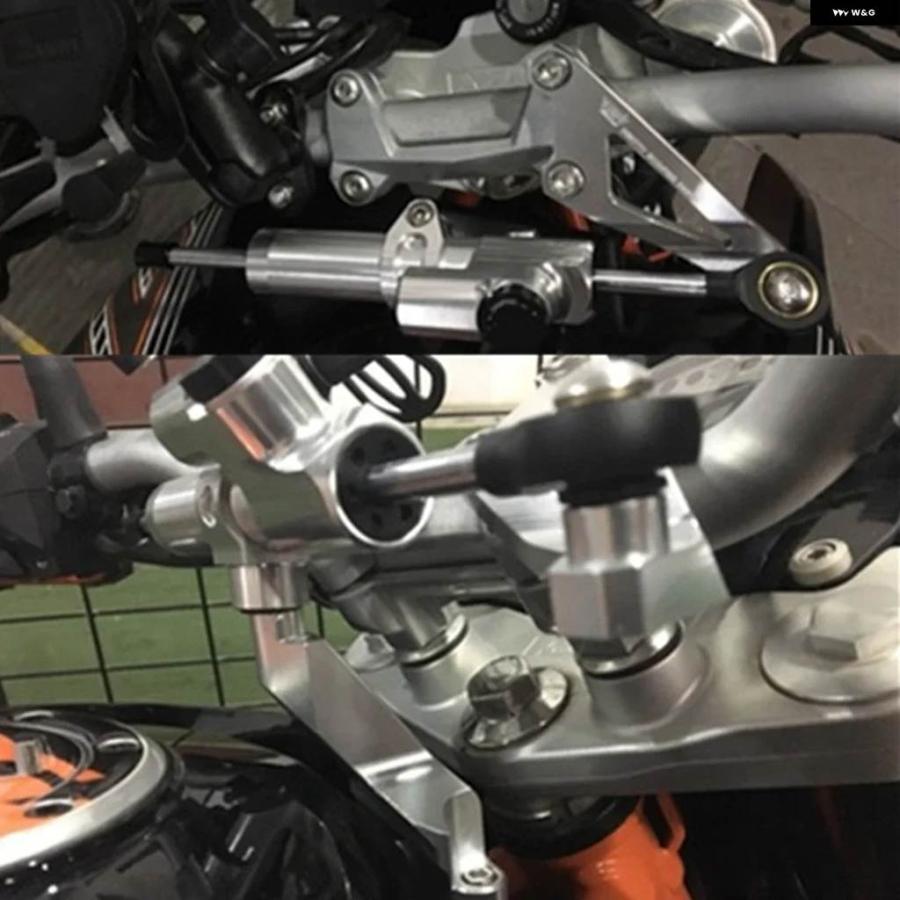並行輸入品KTM デューク125 200 390 DUKE390 2013年モデル用 オートバイ アクセサリー ステアリング ダンパー スタビライザーショック アブソーバー 方_5