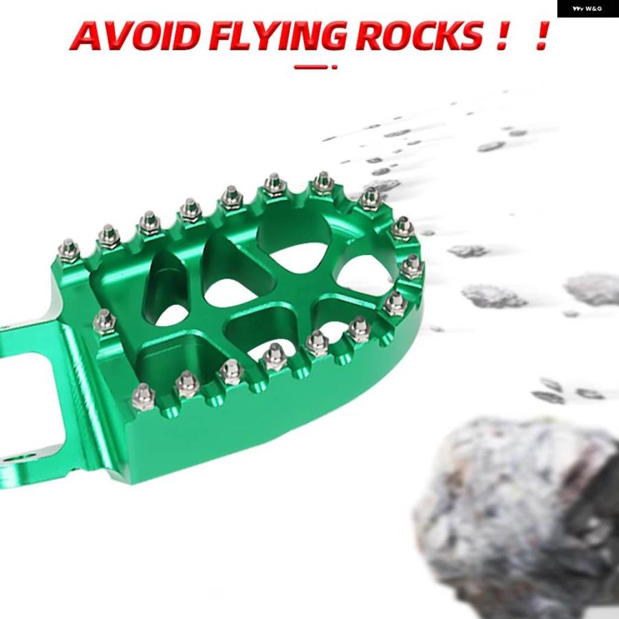 ブランド登録なし - 並行輸入品カワサキ KLX250 KLX250R KLX250S KLX250空想科学小説 KLX 250 RS 空想科学小説 KLX 250R 2006 付属品 フットレスト フットペグ レストペダル