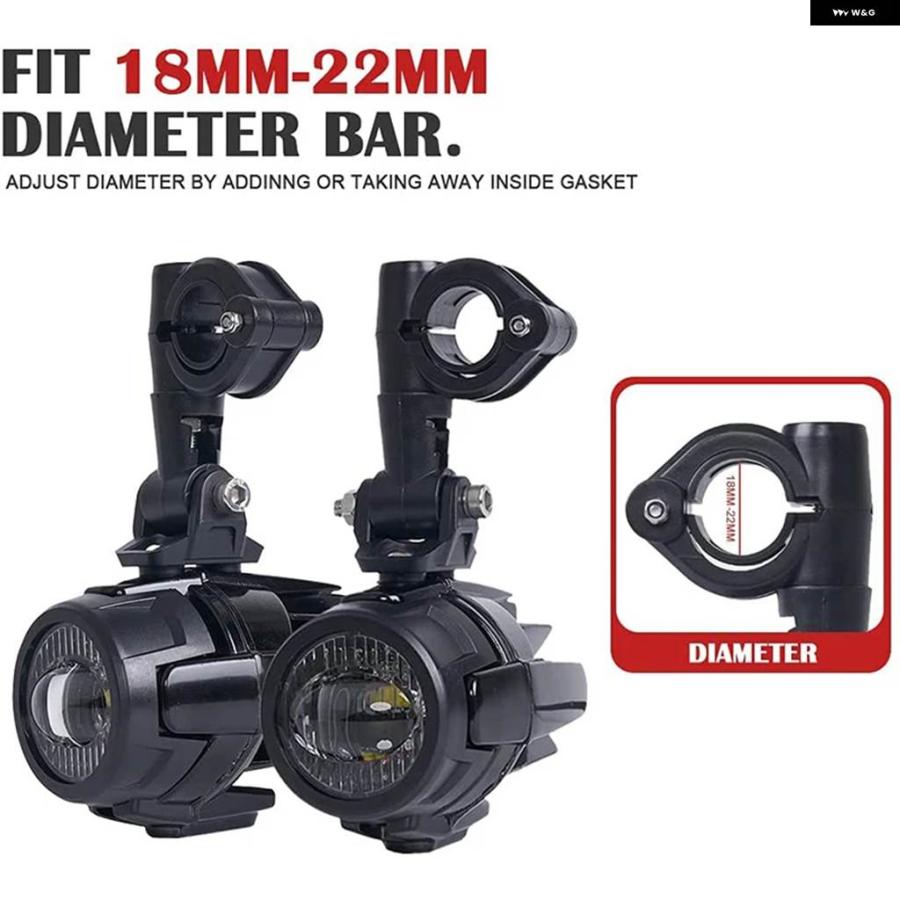 並行輸入品 オートバイ フォグランプ LED ランプスイッチ ドゥカティ マルチストラーダ 1200 ホンダ CRF1000L LED 補助組立 ドライビングラ