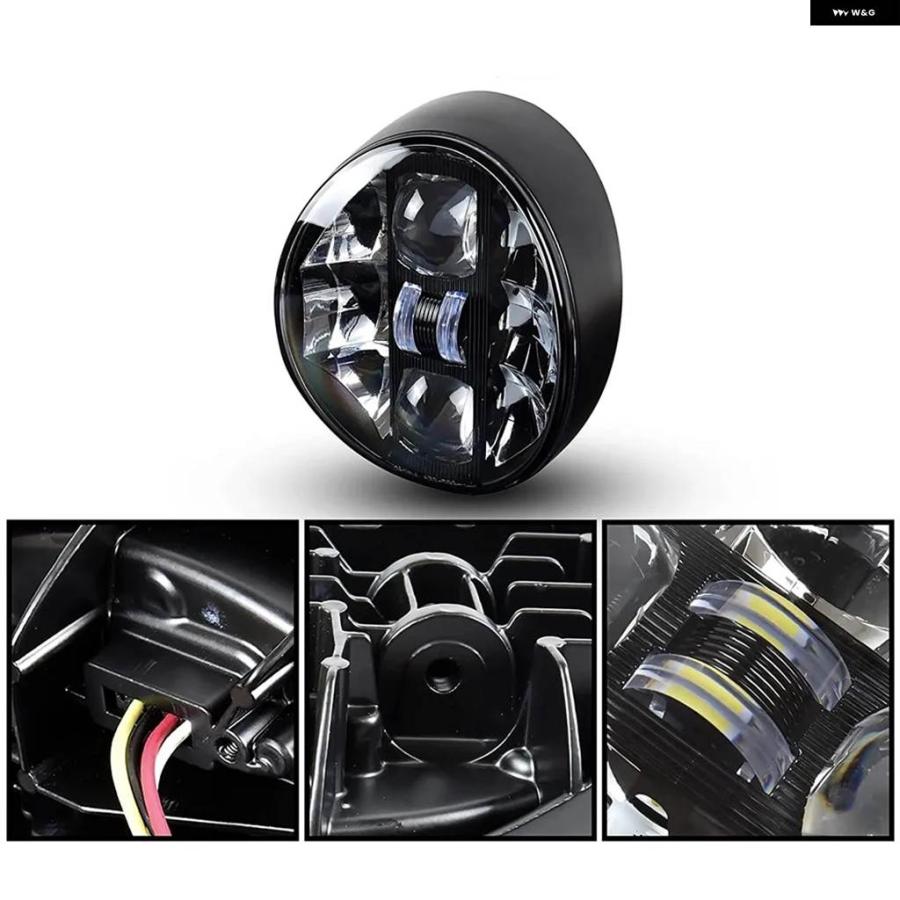 並行輸入品 60W LED ヘッドライト ソフテール ブレイクアウト 2018年 2019年 2020年 バイク ハイロービーム ヘッドライト アセンブリ