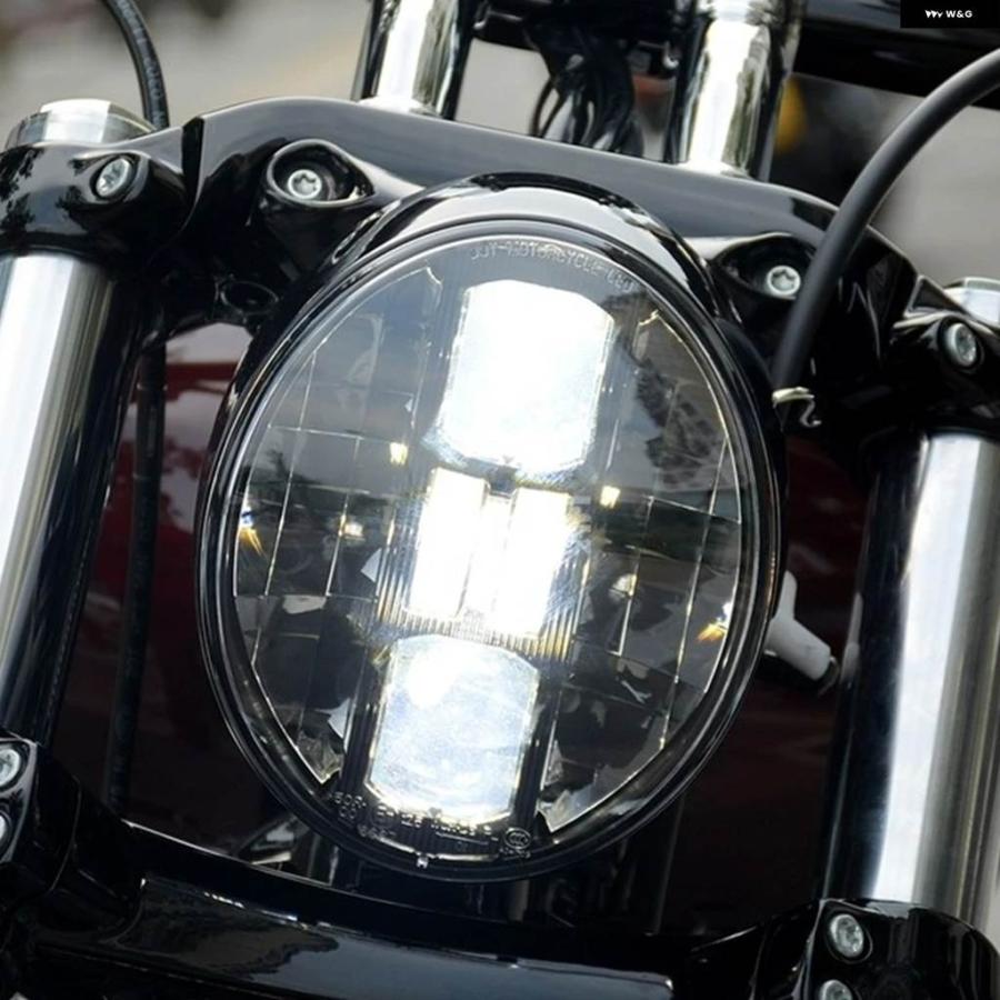 並行輸入品 60W LED ヘッドライト ソフテール ブレイクアウト 2018年 2019年 2020年 バイク ハイロービーム ヘッドライト アセンブリ