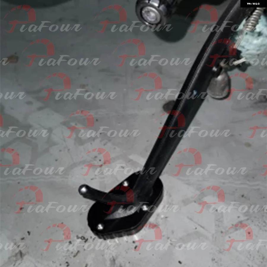 並行輸入品 ボンネビル T100 ボンネビル T120 バイク キック スタンド サイド スタンド フットレスト フットペグ ペダル_7