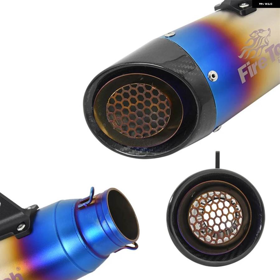 並行輸入品 バイク 排気 アウトレット ミッドリンク パイプ カーボンマフラー DBキラースリップ トライアンフ ストリートトリプル76/S 765_19