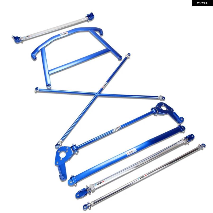 並行輸入品 フロントスタビライザー ストラットバー 2006-2019 シャーシパーツ ストラットタワーブレース アンチロール アンチスウェイ サ_11
