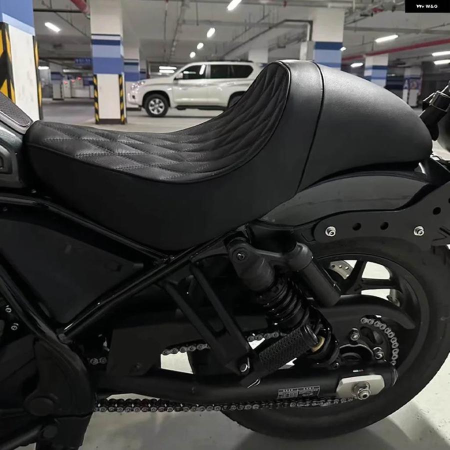 並行輸入品 オートバイ ホンダ CMX1100 CM1100 運転席ピリオンシートクッション フロントリアパッド レブル CMX1100 CM1100 2017_4