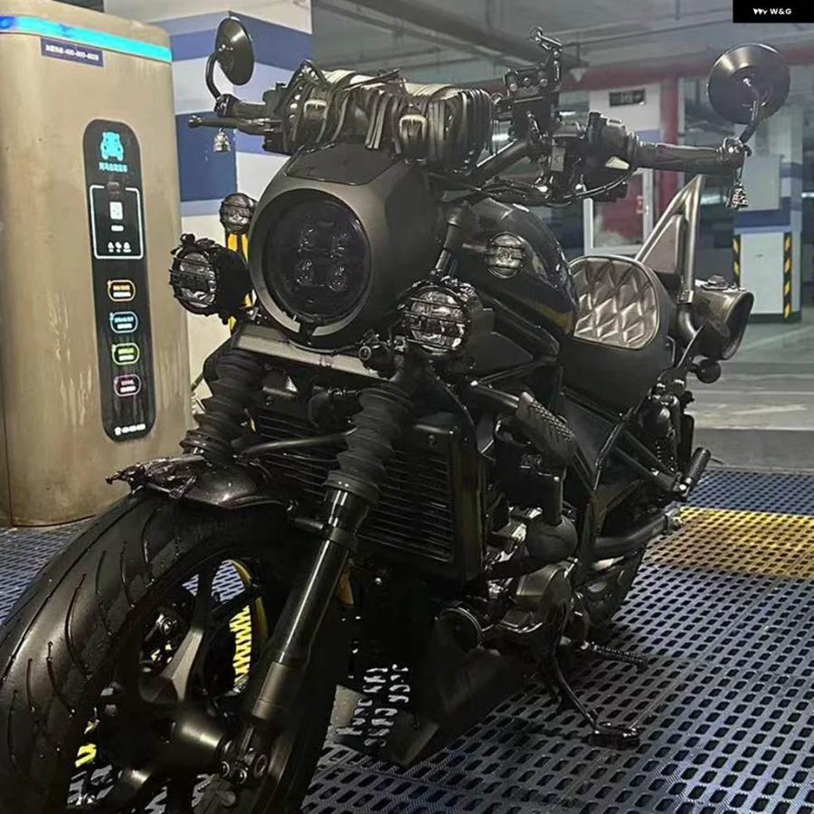 並行輸入品 オートバイ ホンダ CMX1100 CM1100 運転席ピリオンシートクッション フロントリアパッド レブル CMX1100 CM1100 2017_5