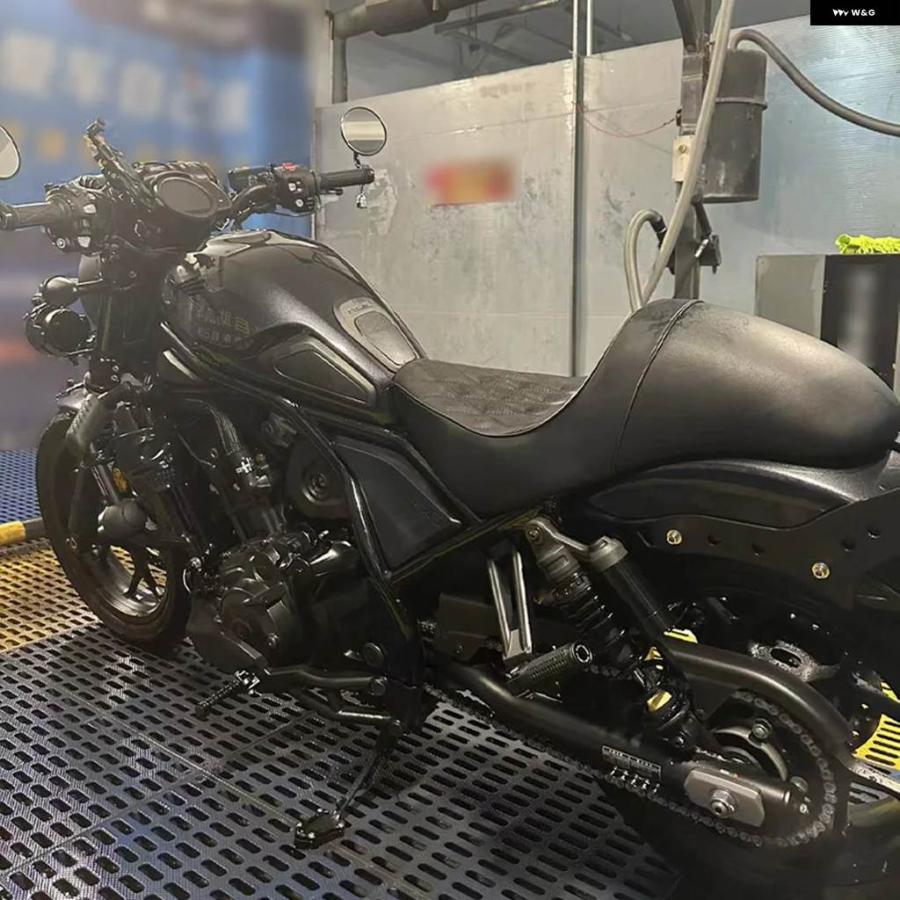 並行輸入品 オートバイ ホンダ CMX1100 CM1100 運転席ピリオンシートクッション フロントリアパッド レブル CMX1100 CM1100 2017_6