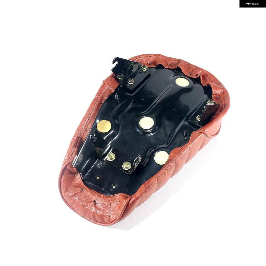 並行輸入品 バイク ブラウンシート レザー レトロ モンキーバイク ホンダ モンキー Z50 ジンチェン カスタム パーツ_6