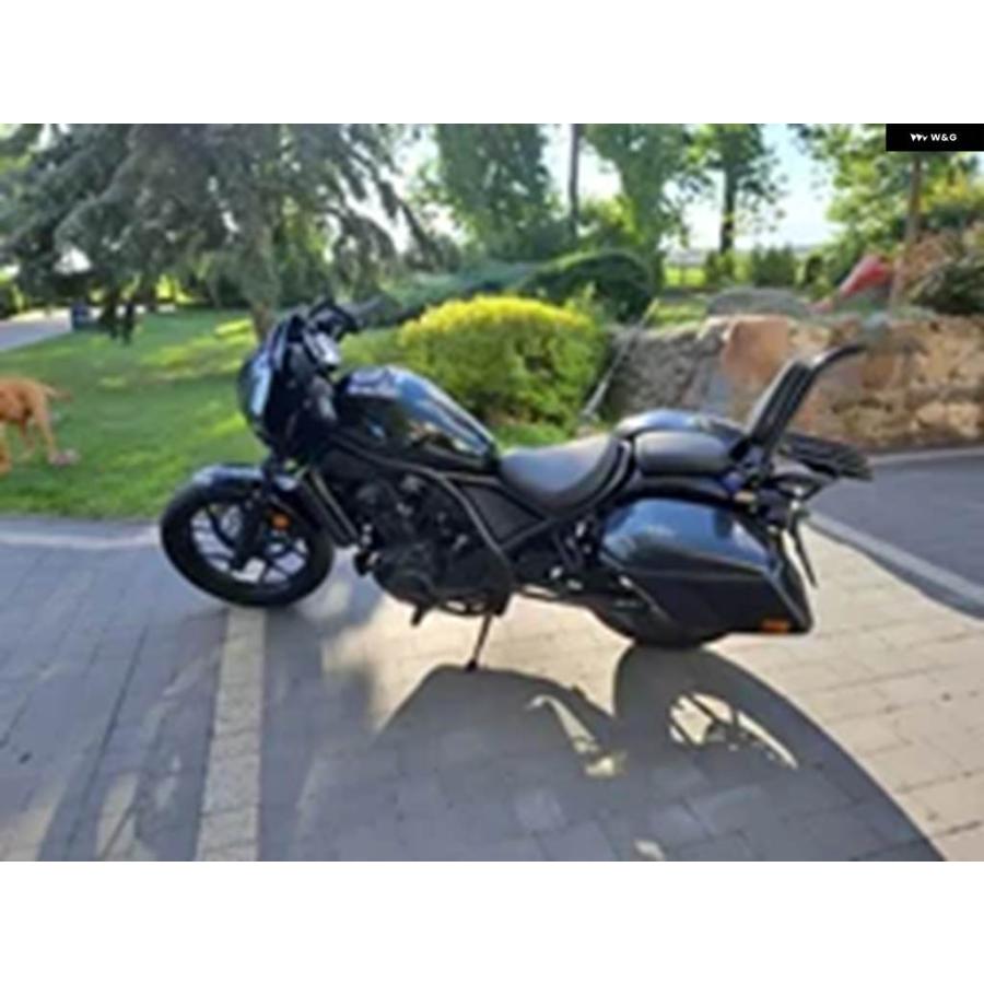 並行輸入品 ホンダ レブル CMX CM 300 500 1100 CM300 CM500 CM1100 CMX300 CMX500 CMX1100 オートバイ リアバックレスト_6