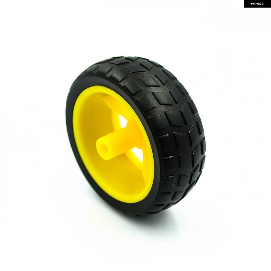 並行輸入品 65MMホイールDC3V-6Vモーター130ギアモーターホイールARDUINOスマートカー | ブランド登録なし | 08