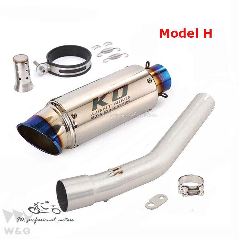 応談送料無料 SLIP ON ヤマハ TENERE 700 T7 XTZ07 2019-2023 EXHAUST LINK PIPE BLUE MUFFLER バ