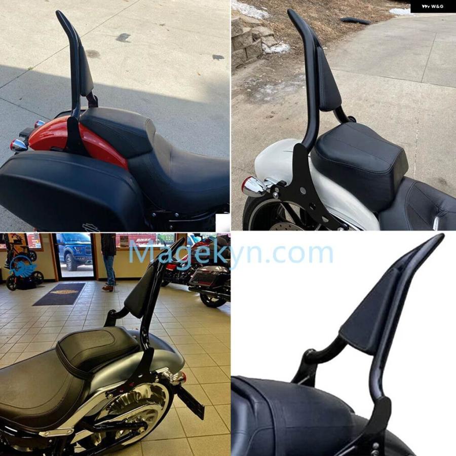 並行輸入品 高さ 26インチ ブレイクアウト ファットボーイ シーシーバー バックレスト ハーレー ソフテイル ファットボーイ 2018_8