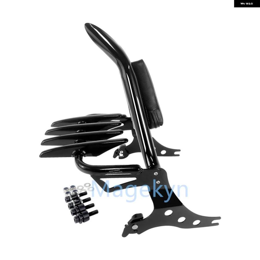 並行輸入品 高さ 26インチ ブレイクアウト ファットボーイ シーシーバー バックレスト ハーレー ソフテイル ファットボーイ 2018_9