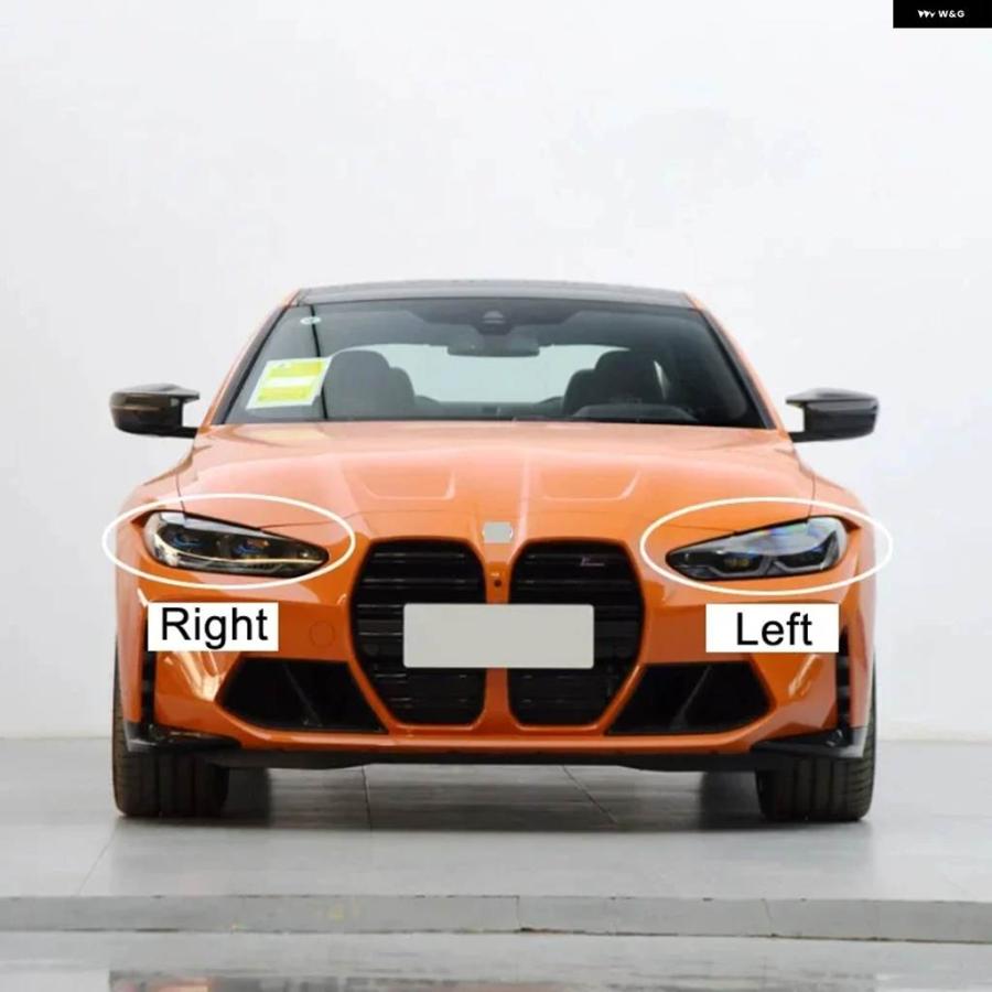 並行輸入品 BMW 4シリーズ M4 F32 F33 F36 F82 2020 2021 2022 ヘッドランプ カバー クリア ヘッドライト レンズ ランプシェード_8