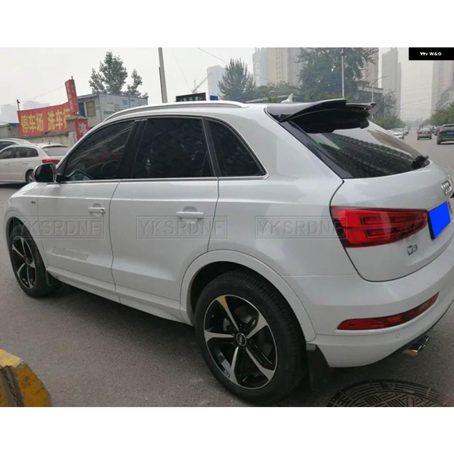 並行輸入品 アウディ Q3用 ABS 車用リアウィング プライマーカラー Q3 ハッチバック スポイラー アウディ Q3用 スポイラー_4