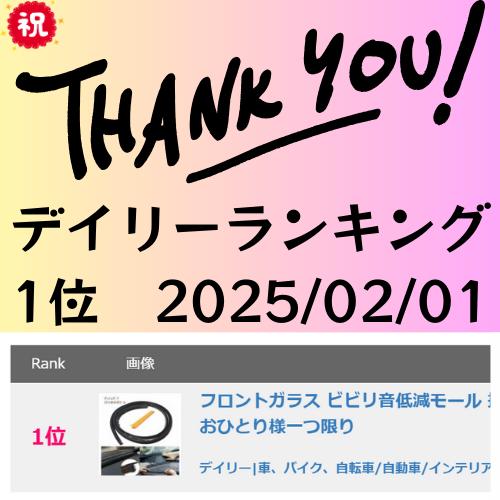 車のフロントガラス ビビリ音対策モール シーリングモール 音低減 振動対策 内装品 カスタム 160cm 1.6M 簡単取り付け 押し込むだけ | ブランド登録なし | 01