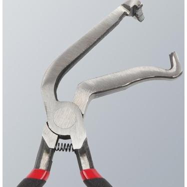 カプラー外し コネクター外し プライヤー 多目的 ペンチ 自動車配線 ワイヤー ハーネス 曲げタイプ  車 バイク カップリングツール 工具 DIY | ブランド登録なし | 01