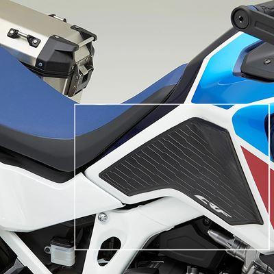 ノンスリップ側燃料タンクステッカー防水パッドゴムステッカーホンダ CRF1100Lアフリカツインアドベンチャースポーツ バイクパーツ パーツ 互換品
