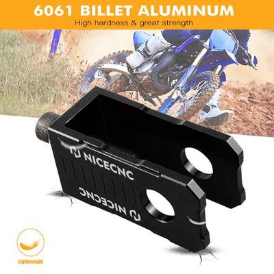 モトクロスリアチェーンアジャスターブロックヤマハ YZ 80 85 YZ80 1993-2001 YZ85 2002-2018 2017ビレットアル｜ectmmstore｜05