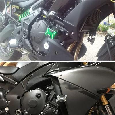 フレームスライダークラッシュパッドプロテクター スズキ GSXR600 750 2006-2012 バイクパーツ 部品 互換品 カスタム アクセサリ｜ectmmstore｜13