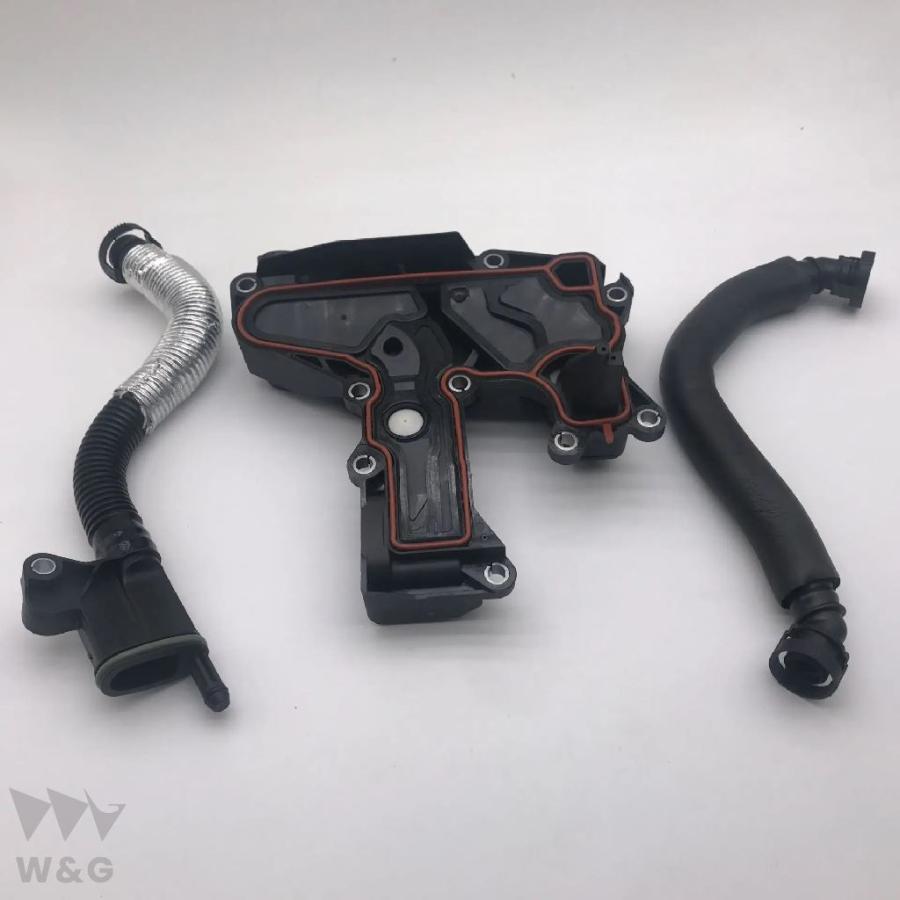 06J103221B オイル セパレーター PCV バルブ アセンブリ + ベント パイプ セット アウディ A4 Q5 TT VW ジェッタ