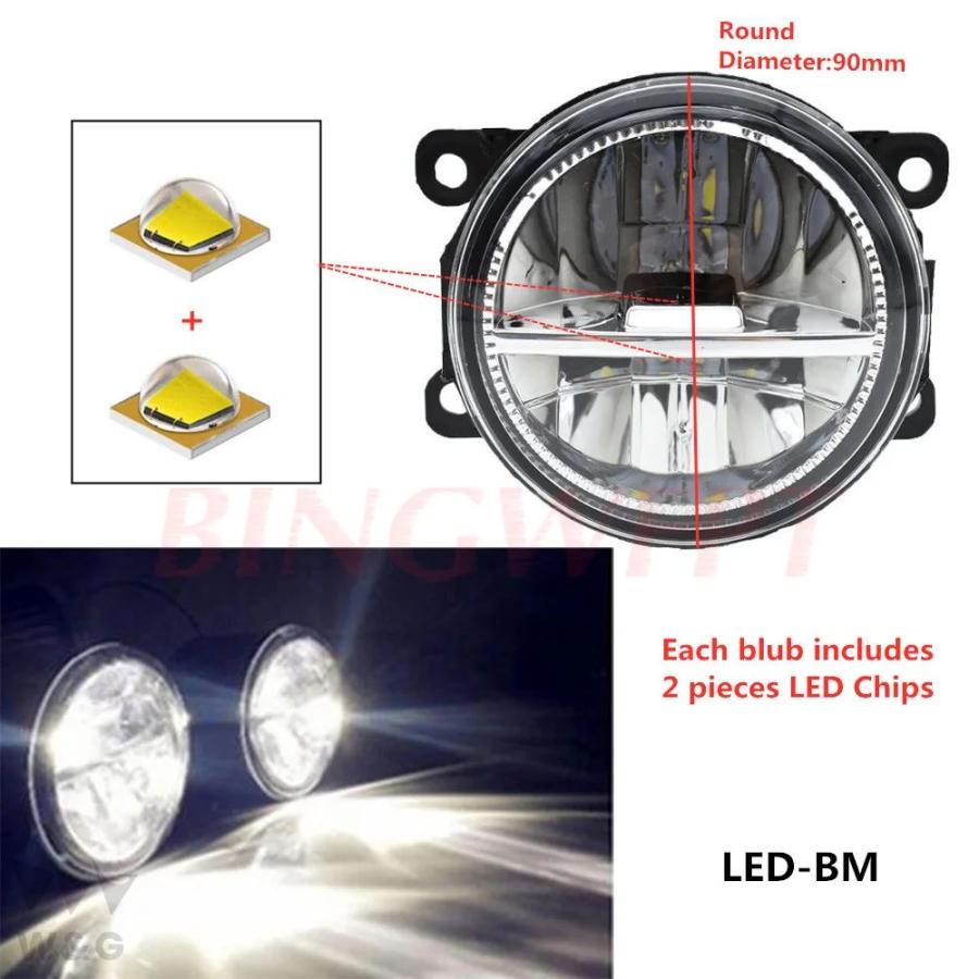 LED フォグランプヘッドライト ランプ アセンブリ日産パスファインダー R51 ナバラ D40 ノート E11 葉パトロール Xterra フロン｜ectmmstore｜11