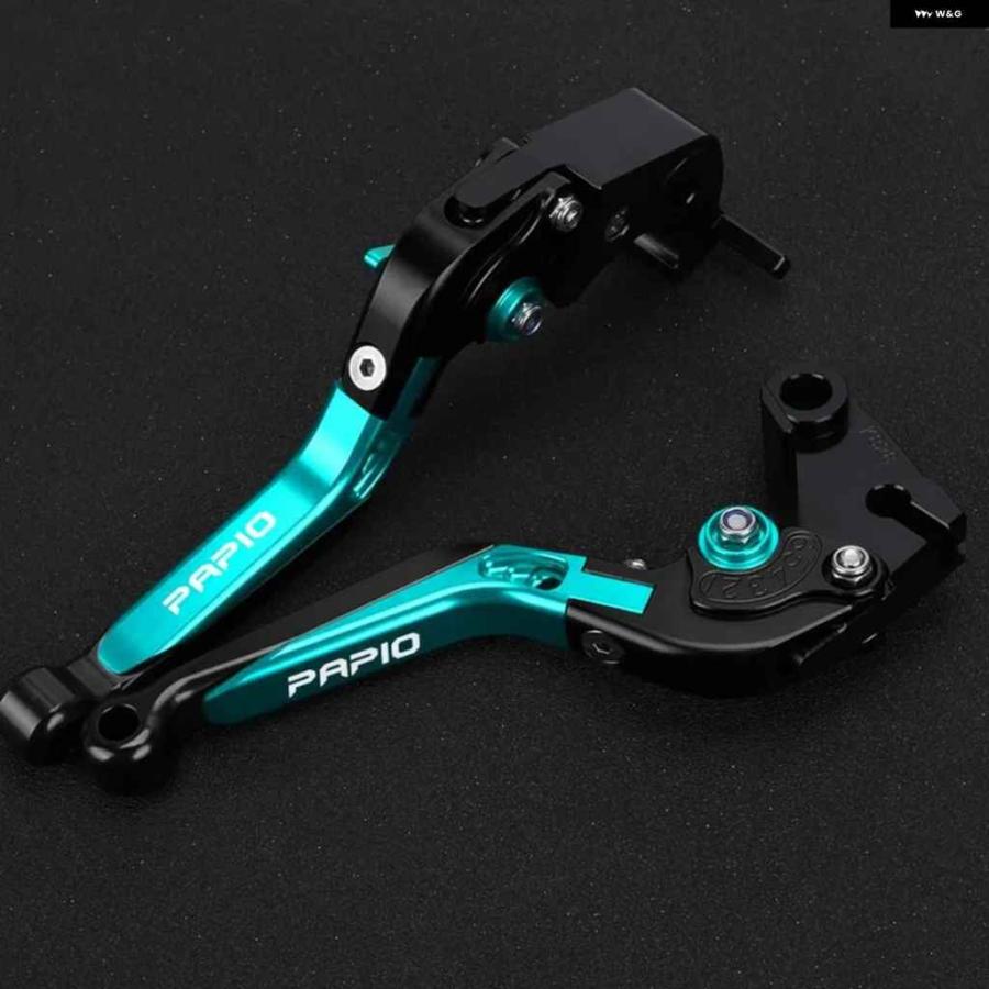並行輸入品 CFMOTO XO PAPIO XO-1 XO-2 XO 125 PAPIO 125 全年式 オートバイ バイク アクセサリー CNC 調整可能 伸縮式 折りたたみ レバーの画像