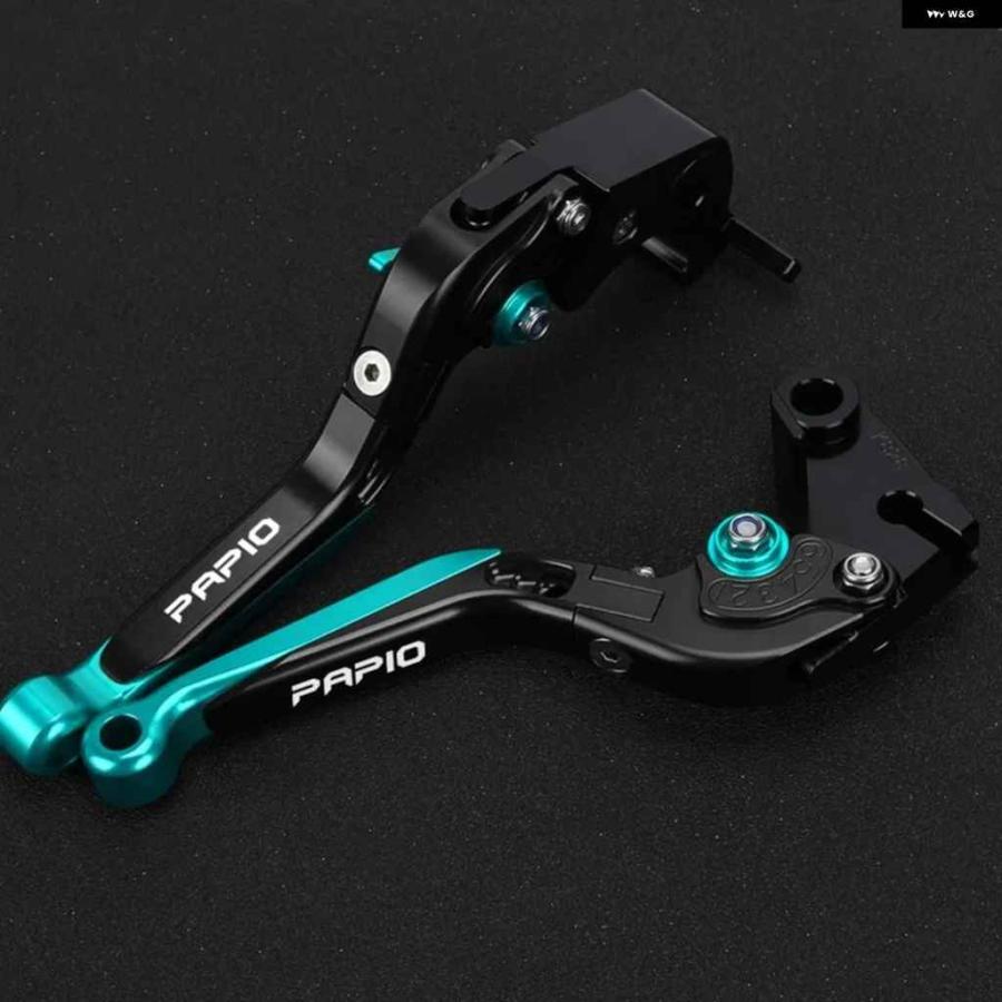 並行輸入品 CFMOTO XO PAPIO XO-1 XO-2 XO 125 PAPIO 125 全年式 オートバイ バイク アクセサリー CNC 調整可能 伸縮式 折りたたみ レバーの画像