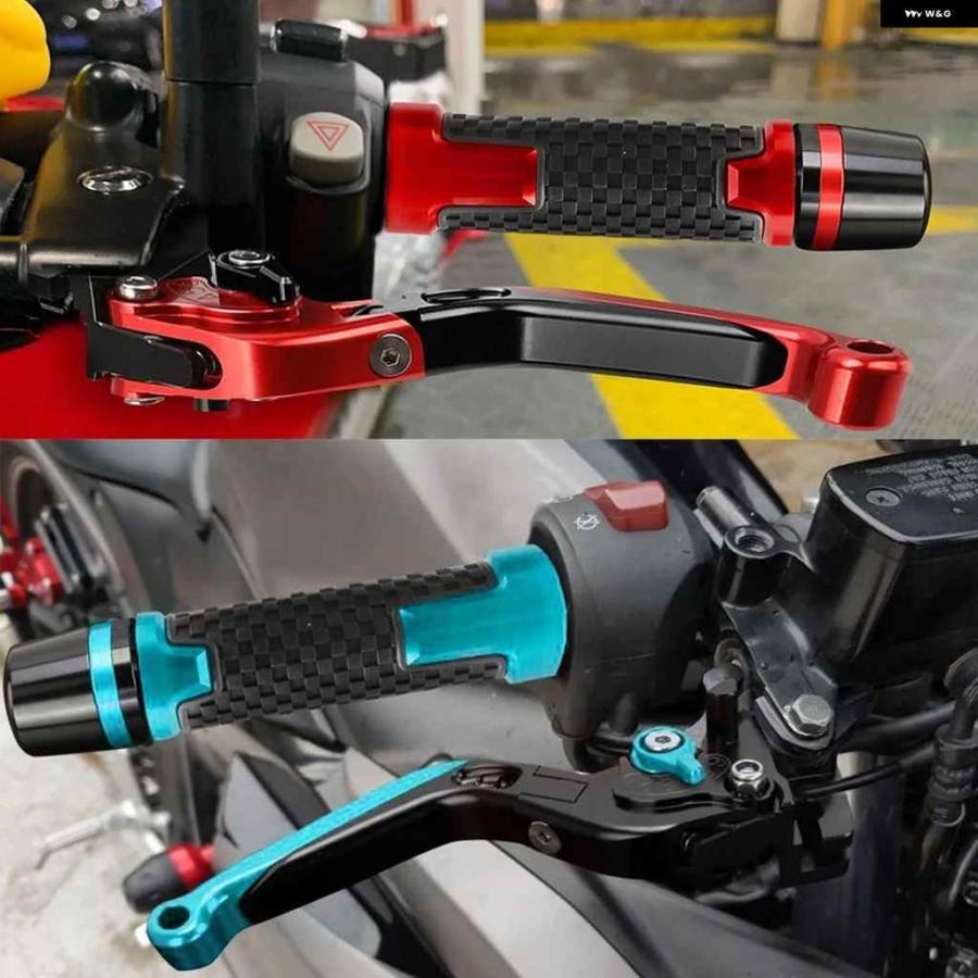 並行輸入品 CFMOTO XO PAPIO XO-1 XO-2 XO 125 PAPIO 125 全年式 オートバイ バイク アクセサリー CNC 調整可能 伸縮式 折りたたみ レバーの画像