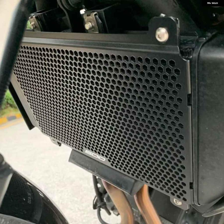 並行輸入品 Z500 カワサキ Z400 エリミネーター 400 450 Z 500 SE ABS 2023 2024 2025 オートバイ バイク ラジエーター ガード プロテクター グリル カバの画像