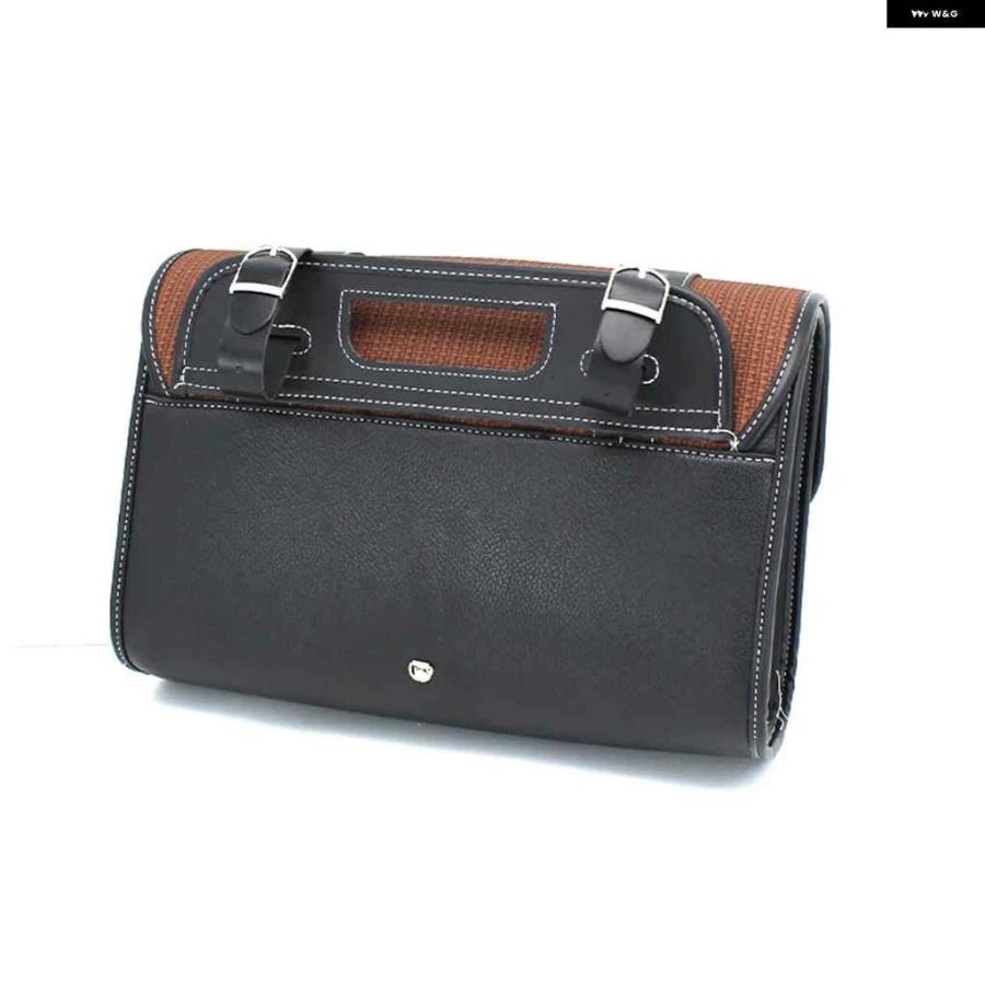 並行輸入品 オートバイ バイク サドルバッグ サイドバッグ レトロ PU