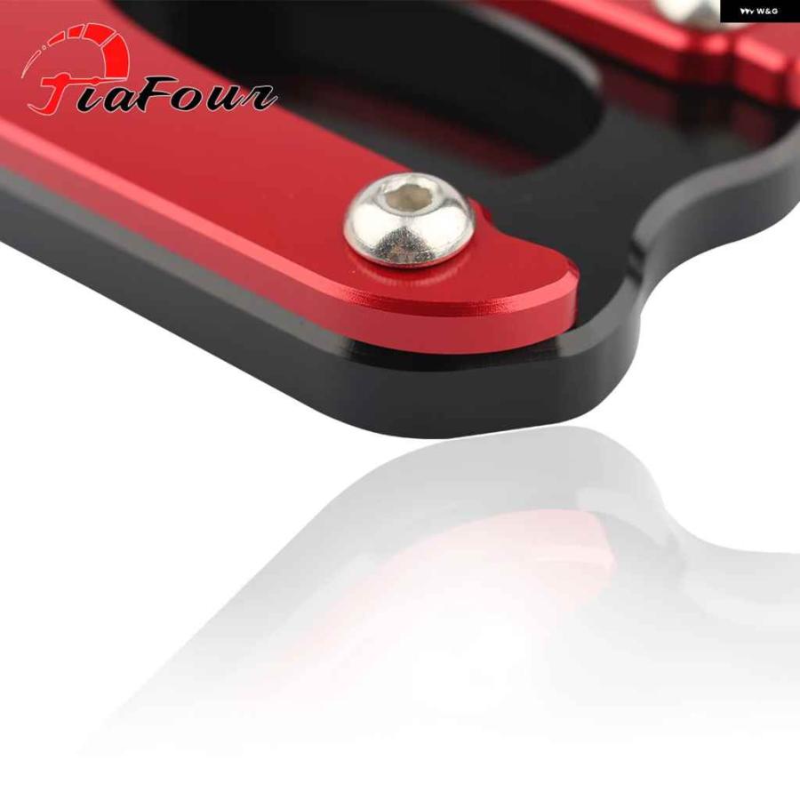 並行輸入品 METEOR 350 2021-2023 アクセサリーパーツ キック スタンド サイド スタンド スタンド エクステンション 拡大 パッドの画像