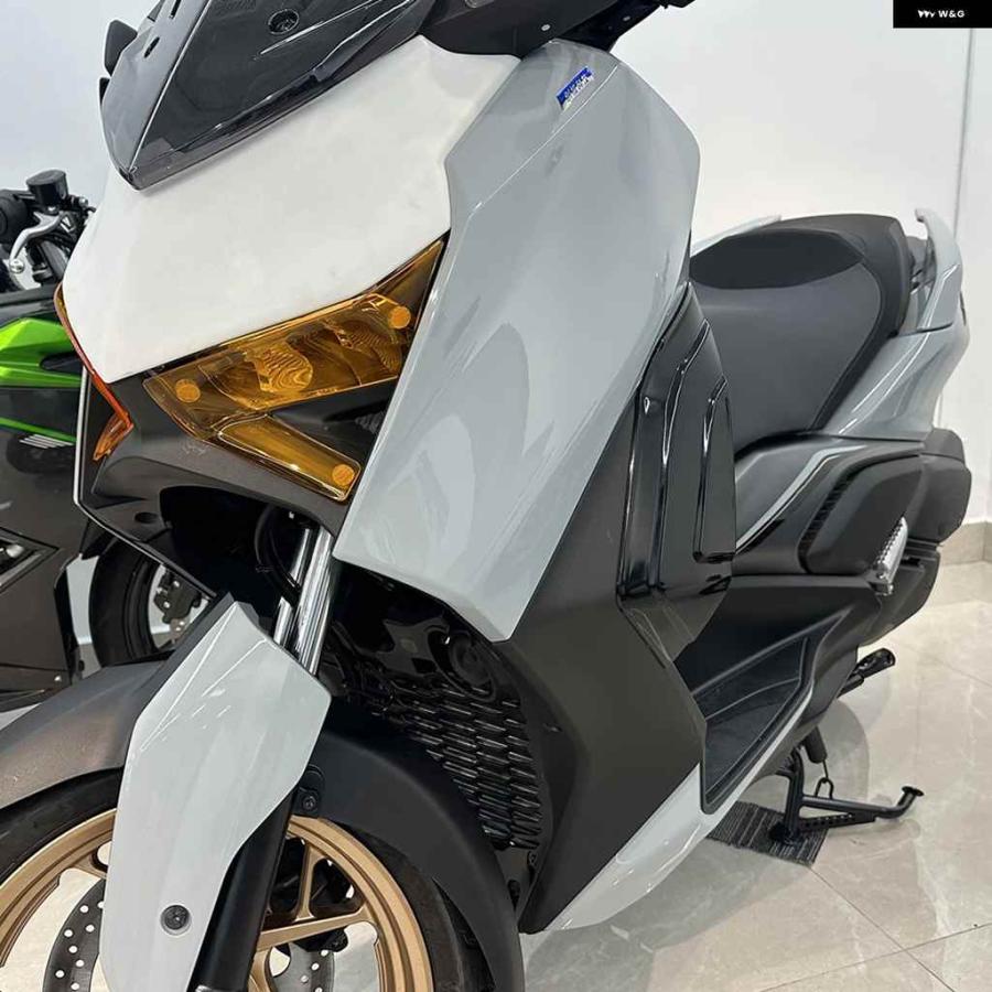 並行輸入品 ヤマハ XMAX250 XMAX250 TECH 2023-2025 オートバイ バイク フロント レッグシールド レッグガード サイド ウインドシールド カバー レッグガ_6