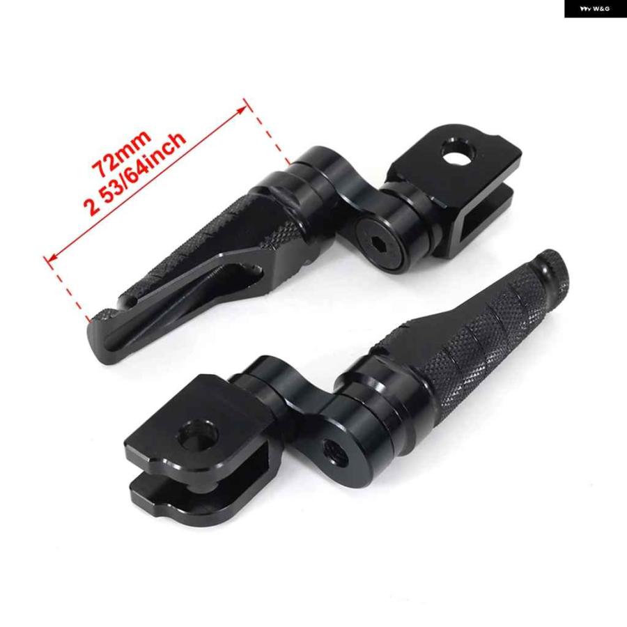 並行輸入品 オートバイ バイク 調整可能フロント フットレスト フットペグ スズキ SV650 2016-2022 SV650X 2018-2022 SFV650 GLADIUS 2009-2015 KATANAの画像