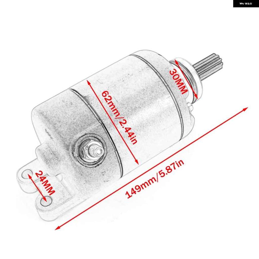 並行輸入品 78040001000 スターターモーター KTM 250 400 450 525 EXC/EXC-G/MXC-G レーシング XC XC-W EXC HUSABERG エンジン_6