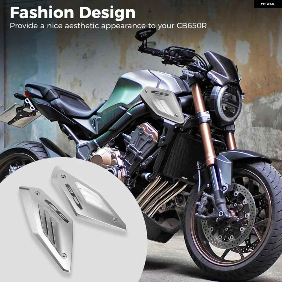 並行輸入品 CB650R フレーム サイド パネル ガードカバー ホンダ 2023 2020 2021 シェル プロテクター オートバイ バイク アクセサリー プロテクションの画像