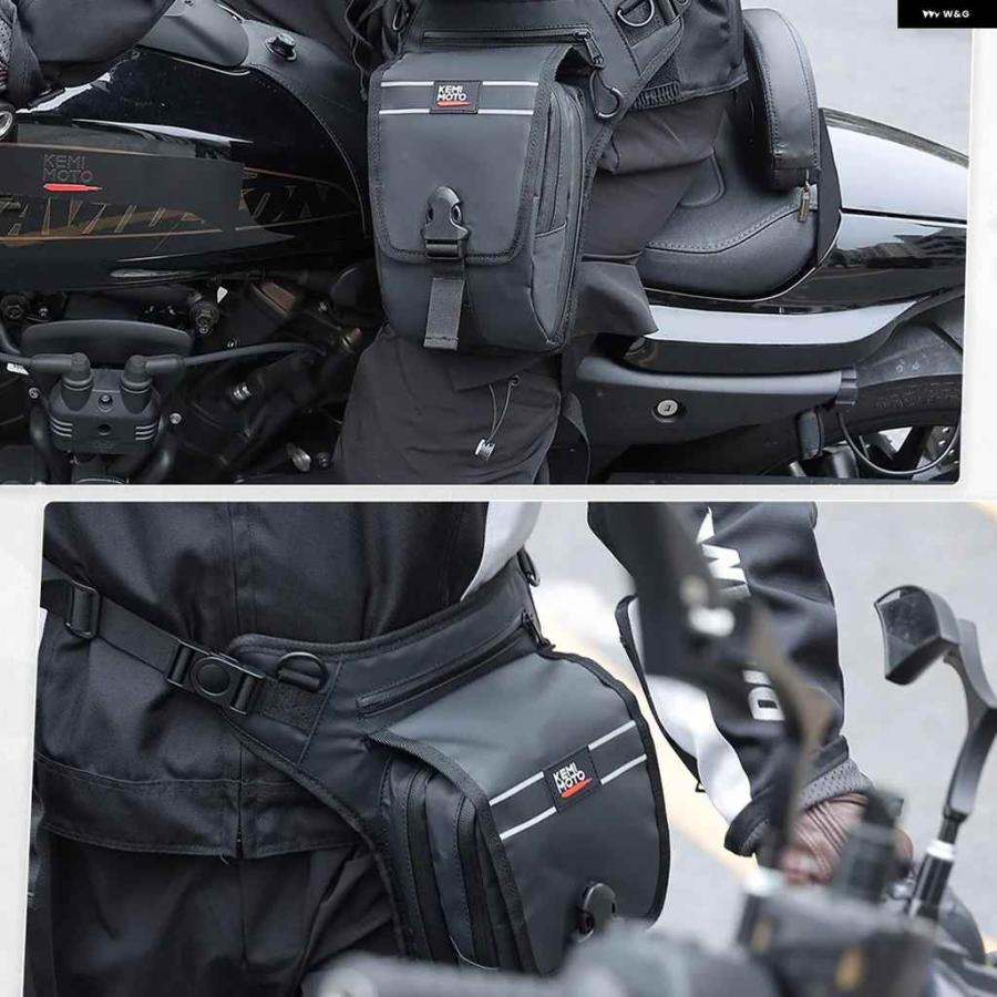 並行輸入品 レッグバッグ 2L容量 PVC 防水 ウエストバッグ 汎用 多機能