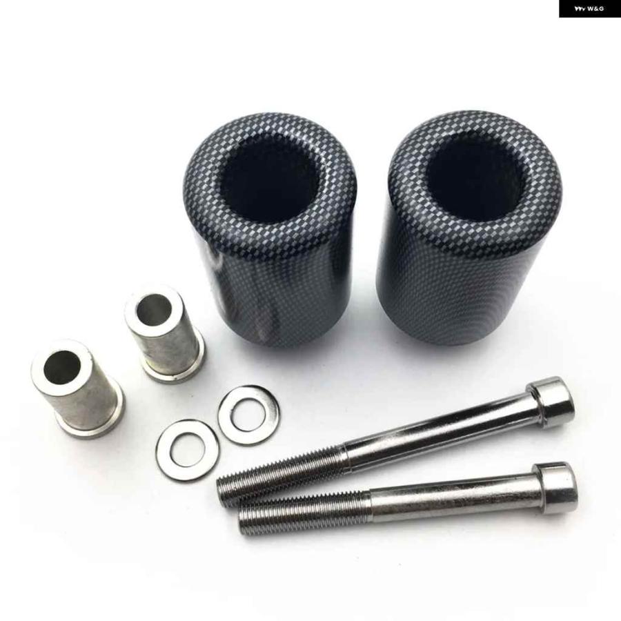並行輸入品 パーツ フレーム スライダー クラッシュ プロテクター スズキ 1999-2007 ハヤブサ GSX X1300R カーボンの画像