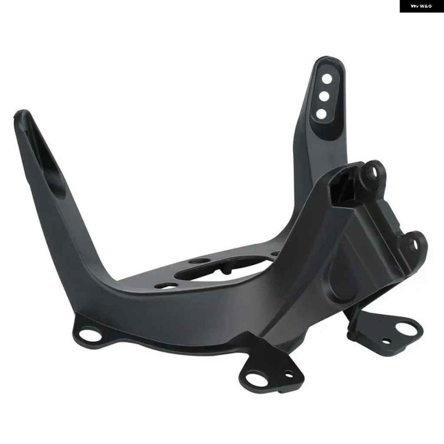 並行輸入品 アルミ アッパーステー ヘッドライト フェアリング ブラケット ヤマハ YZF-R6 YZFR6 2003-2005 2004 ブラックの画像