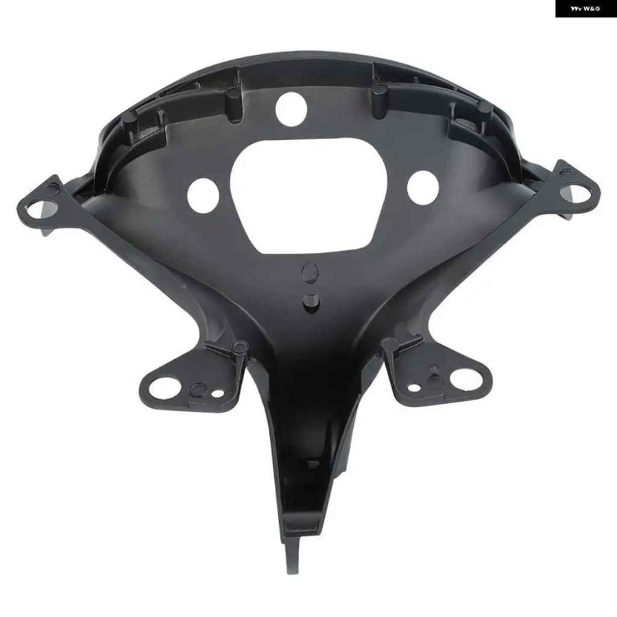 並行輸入品 アルミ アッパーステー ヘッドライト フェアリング ブラケット ヤマハ YZF-R6 YZFR6 2003-2005 2004 ブラックの画像