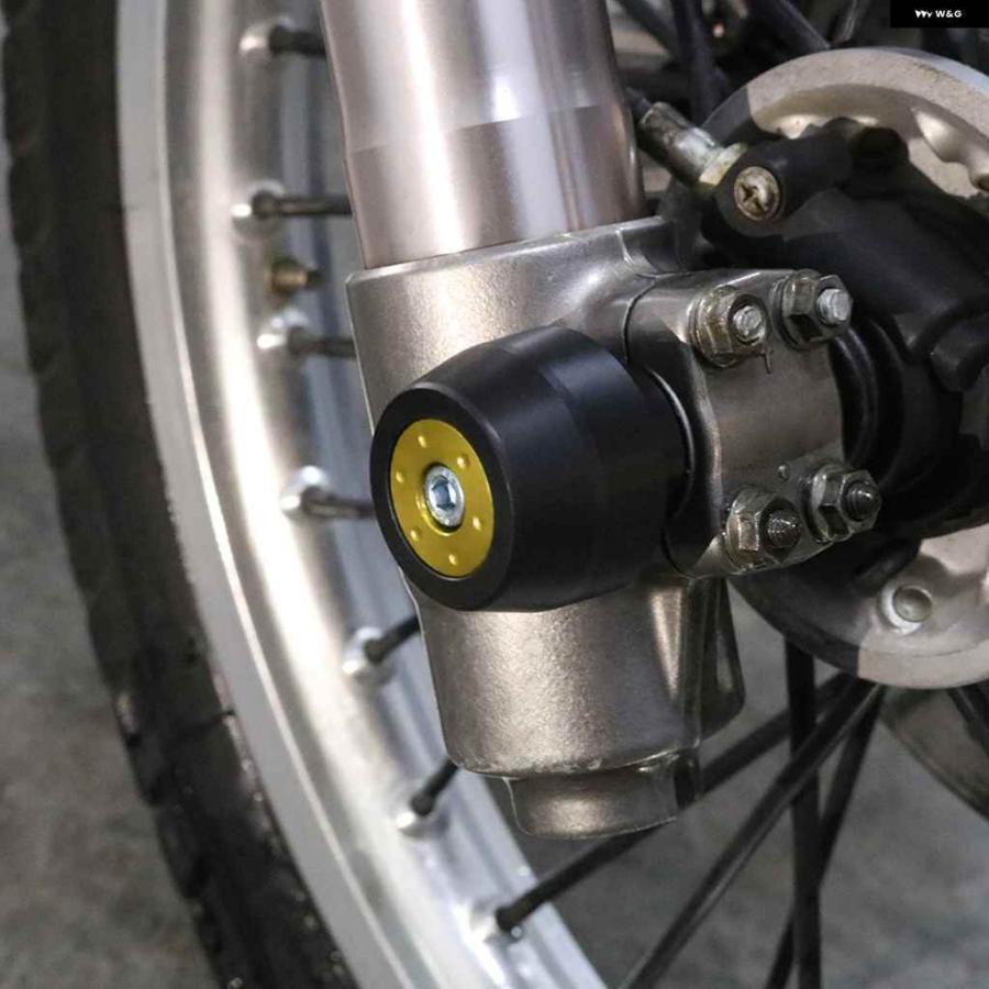 並行輸入品 スズキ DR650 DR 650 DR-650 DR650SE DR 650SE 1996-2024 オートバイ バイク フロント リア アクスル スライダー フォーク スライダー クラッの画像