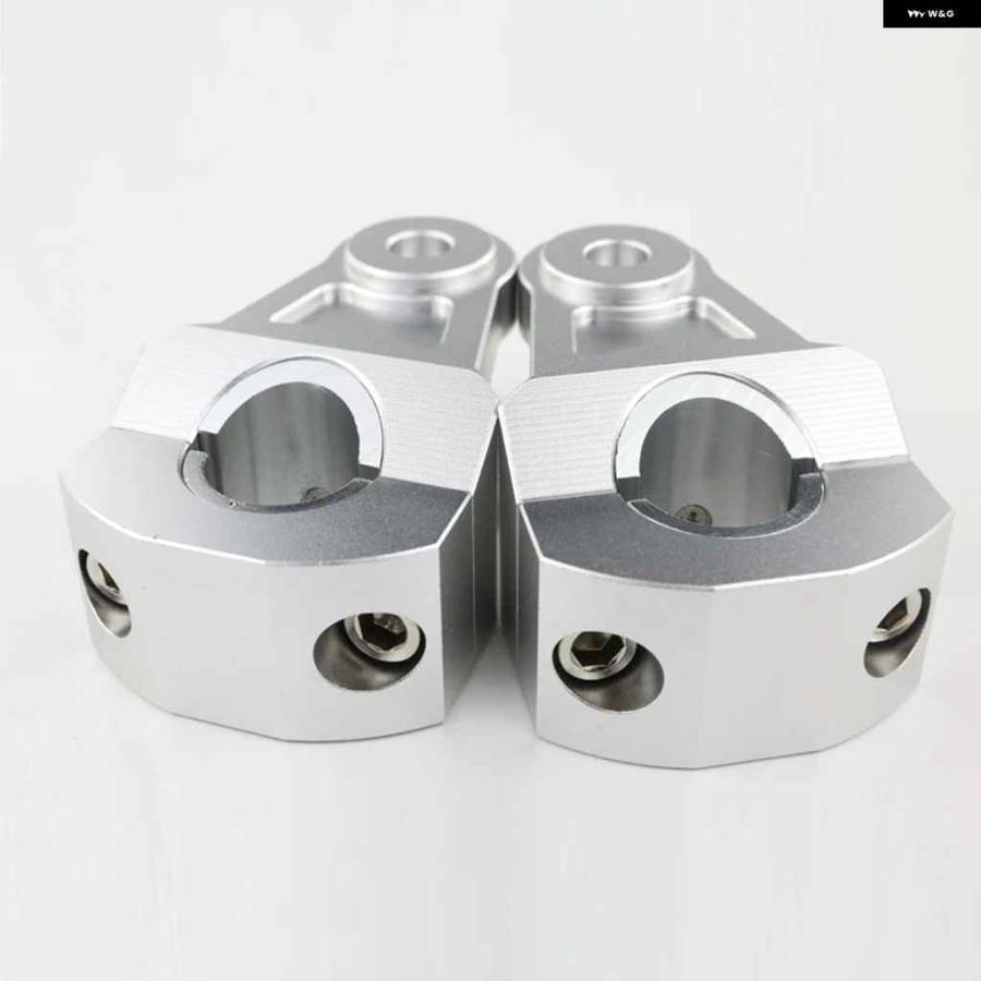 並行輸入品 BMW G310R 2017 2018 2019 22MM 7/8インチ ハンドルバー ライザー ファットバー マウント ライザー アルミの画像